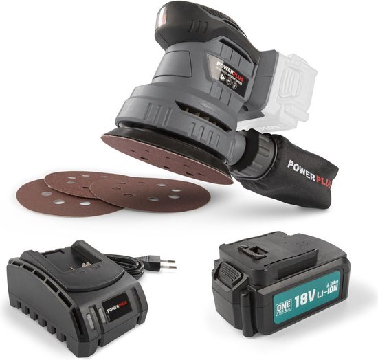 MAXXT 350W bürstenlose Exzenterschleifer mit 2,5 mm, Elektrische