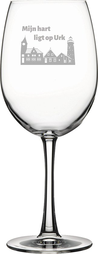 Verre à vin rouge gravé 46cl Urk