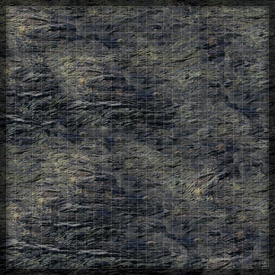 Thumbnail van een extra afbeelding van het spel Battlemap - Looming Mountains (80x80cm) 1 inch vakjes