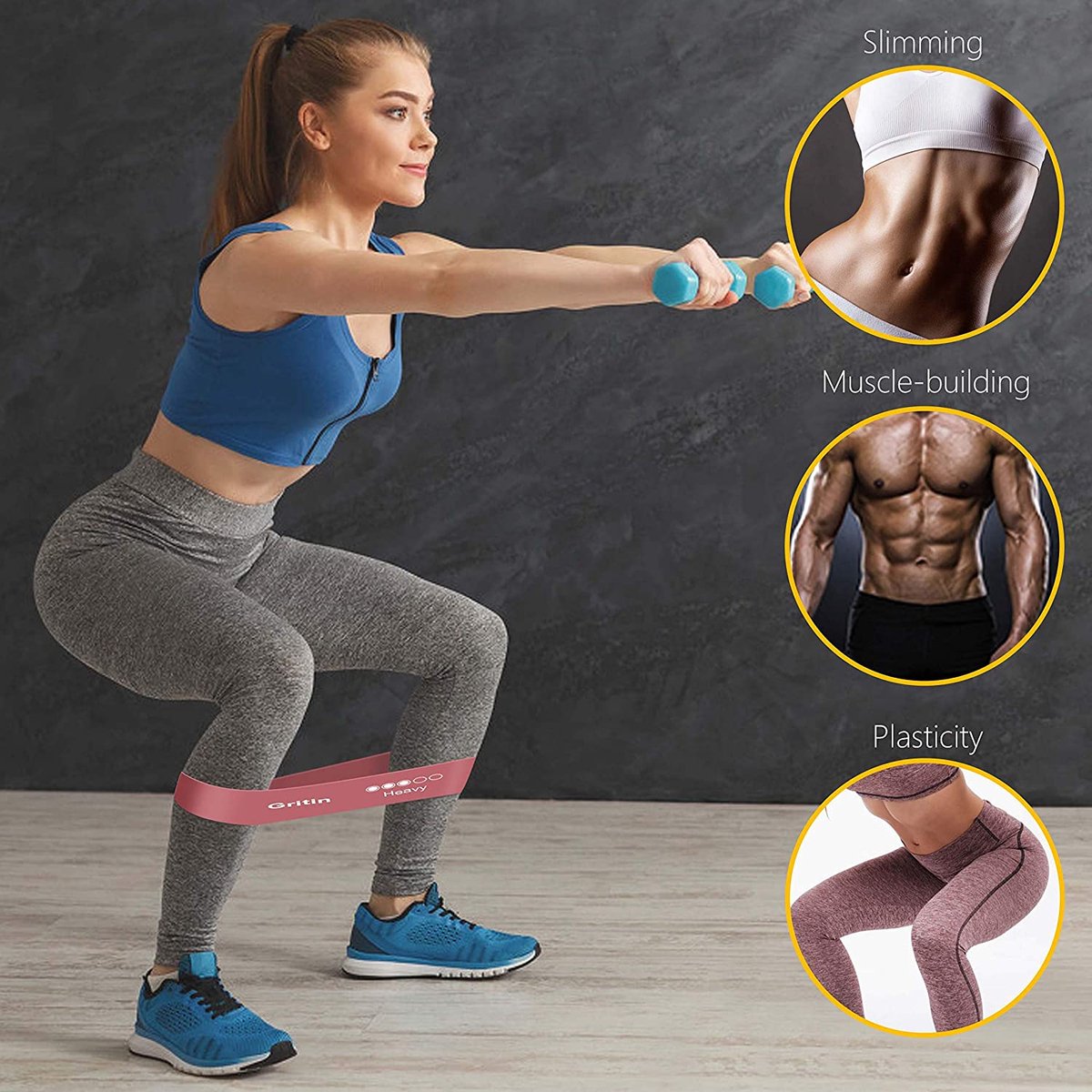 Reebok STRENGTH - Korte broeken - black/zwart