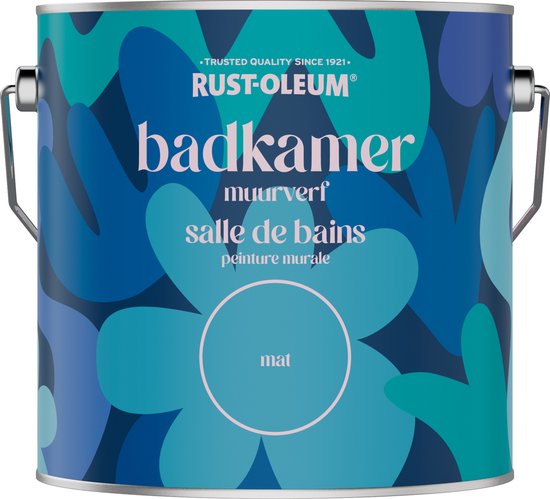 Peinture murale salle de bain Rust-Oleum Green - Vert sauge 2.5L
