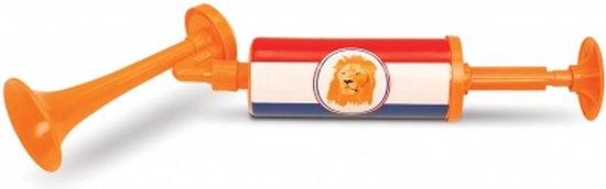 Urbankr8® - Oranje holland lucht toeter 25 cm - 6 Stuks - WK 2022 - Voetbal