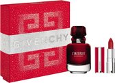 givenchy l'interdit rouge 50ml Eau de Parfum + lipstick set