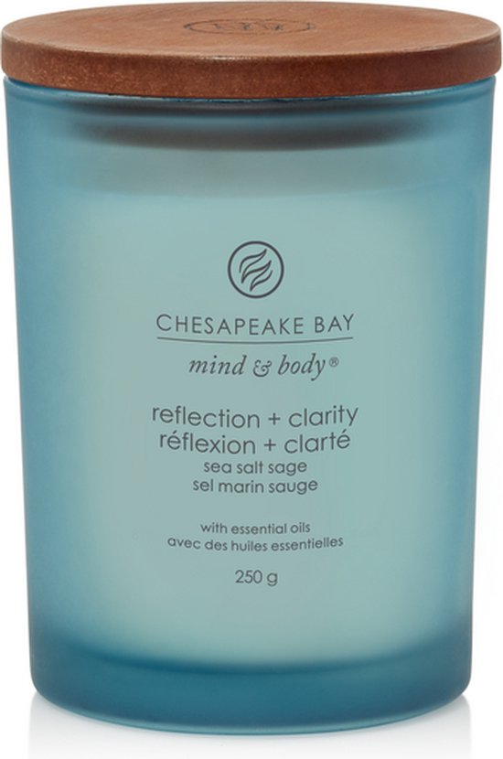 Chesapeake Bay Reflection & Clarity - Sea Salt Sage Medium Candle