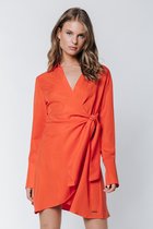 Colourful Rebel Hette Uni Wrap Mini Dress- Maat L