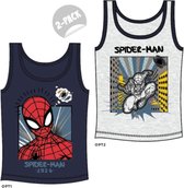 Spiderman singlets - hemd - hemden - hemdjes - set - 2 stuks - 134/140