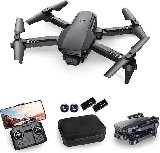 F89 Drone met 4K Camera - Drone met Camera voor Buiten/Binnen - Mini Drone  - Drone... | bol.com