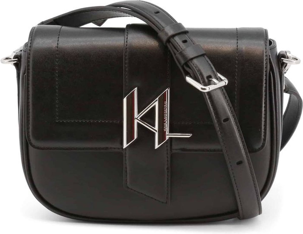 Karl Lagerfeld Crossbody tas - Zwart Leder