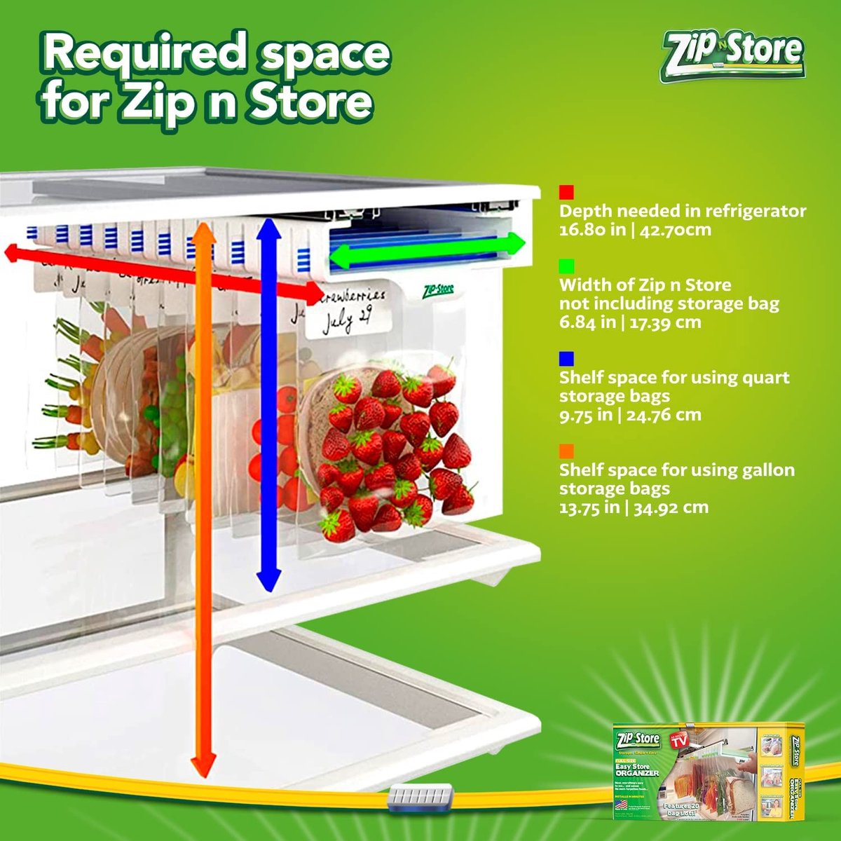 Kilkuran® Handige Stapelbare Organizers voor Frisdrankblikjes in de Koelkast, Set van 2