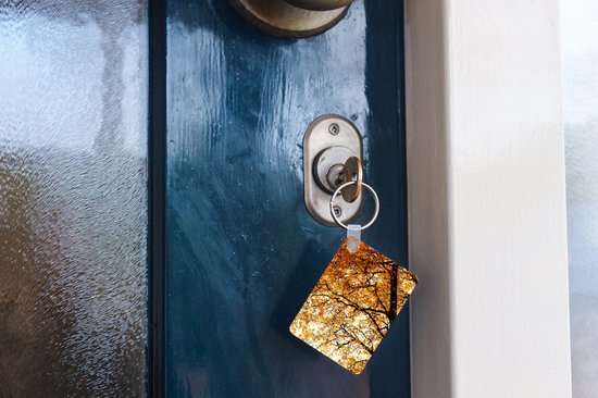 Porte-clés - Arbre - Feuilles d'automne - Saisons - Rural - Cadeaux à distribuer - Plastique