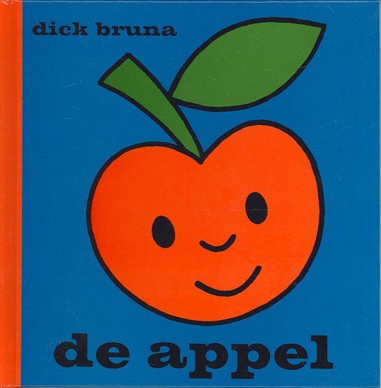 Cover van het boek 'De appel' van Dick Bruna