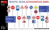 1:35 MiniArt 35640 Traffic Signs Afghanistan 2000s Plastic Modelbouwpakket