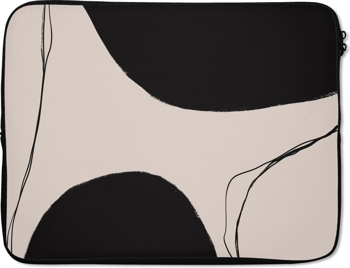 Laptophoes - Minimalisme - Pastel - Design - Laptop sleeve - Laptop - 15 6 Inch