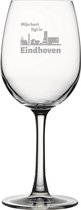 Gegraveerde witte wijnglas 36cl Eindhoven