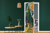 Deursticker Herinnering aan de tuin van Etten - Vincent van Gogh - 75x205 cm - Deurposter