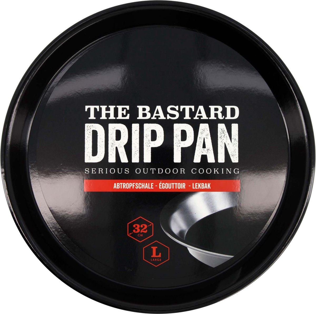 The Bastard Drip Pan Large - 32 cm rond - The Bastard