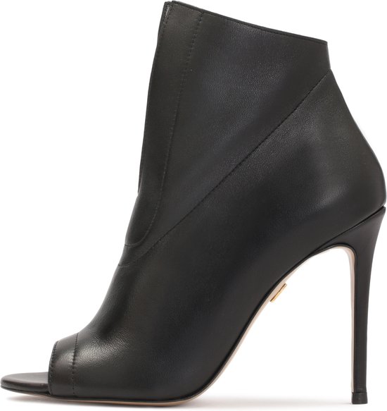 Zhabtuc dames pumps met stijlvolle spitse gesloten teen, hoge hakken, sexy slip-on, party, afstudeerfeest, bruiloft, stiletto schoenen 10 cm, Alles zwart., 37 EU
