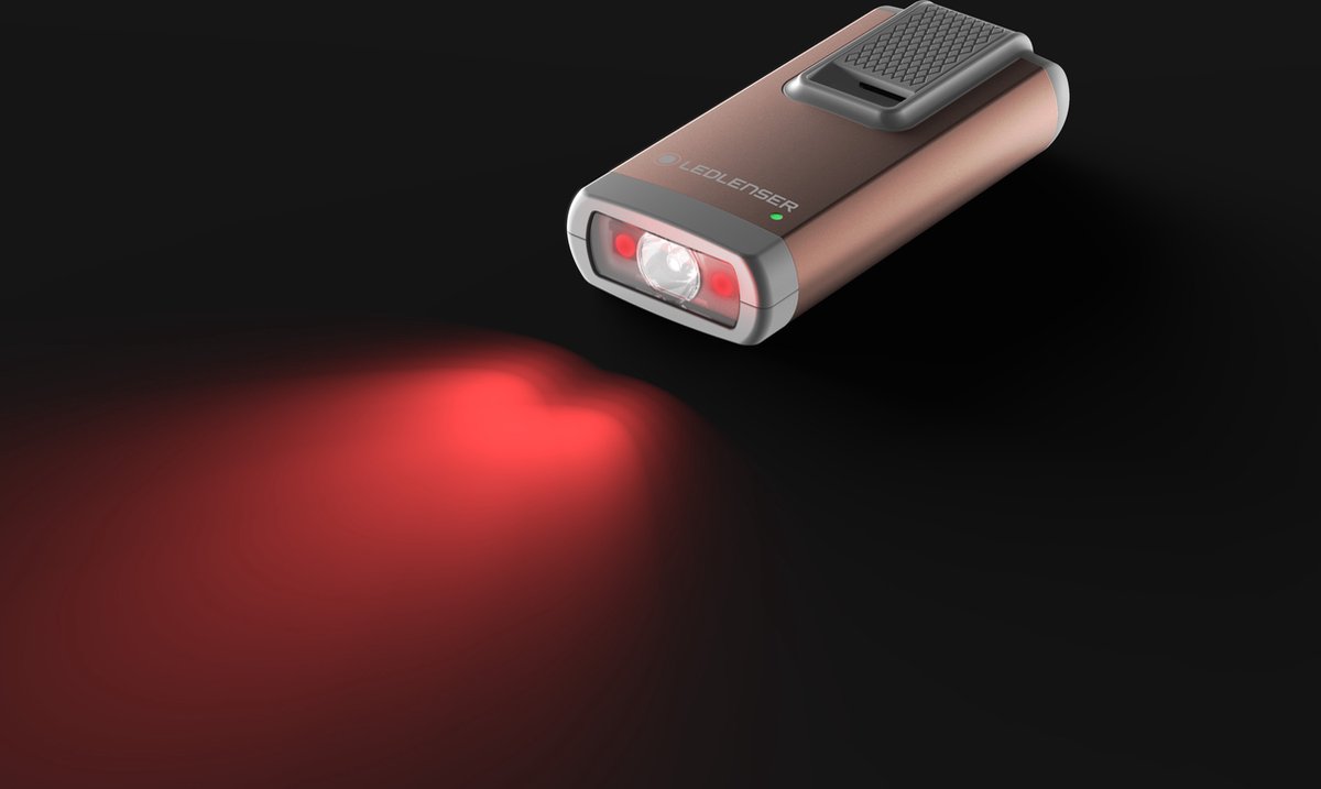 Ledlenser K6R ROSE GOLD - sleutelhanger - oplaadbaar - 400 lumen