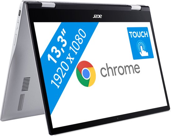 Acer - Chromebook Spin - 513 CP513-1H-S4MH - Grijs