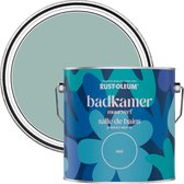 Rust-Oleum Blauw Badkamer muurverf - Kustblauw 2,5L