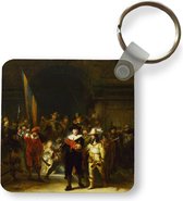 Sleutelhanger - Uitdeelcadeautjes - De Nachtwacht - Rembrandt van Rijn - Plastic