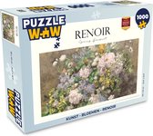 Puzzel Kunst - Bloemen - Renoir - Legpuzzel - Puzzel 1000 stukjes volwassenen