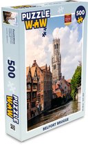 Puzzel Belfort Brugge - Legpuzzel - Puzzel 500 stukjes