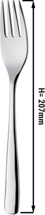WMF Lyric Plus roestvrijstalen bestekset voor 6 personen, 30-delig, holle nietmes, Cromargan protect deels gematteerd, krasbestendig, vaatwasmachinebestendig : WMF