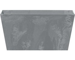 Prosperplast Bloembak Marengo - betonlook - grijs - 40 x 22 x 20 cm