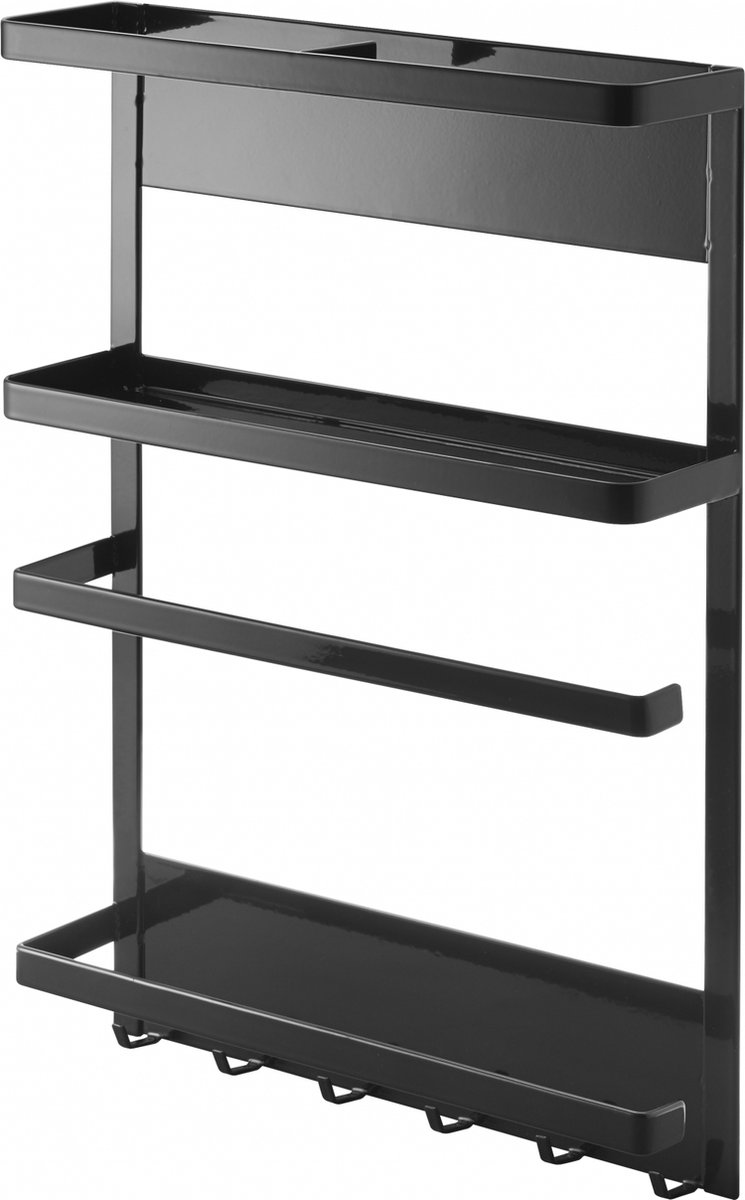 Yamazaki Magnetisch Keukenrekje Koelkast - Tower - Zwart