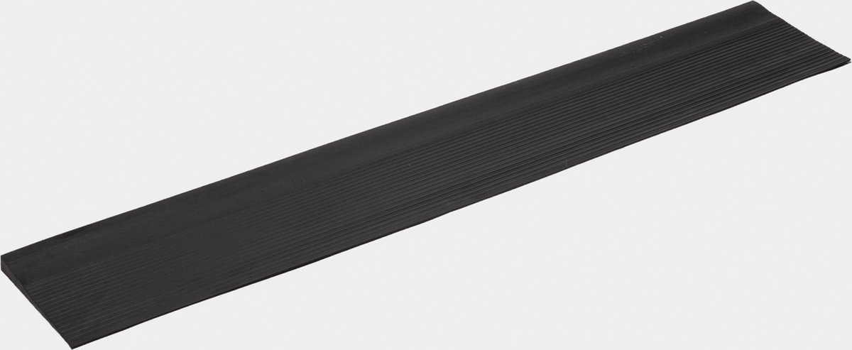 Goedkoopste Rubber drempelhulp 2 x 15 x 100 cm met lijmlaag (zwart
