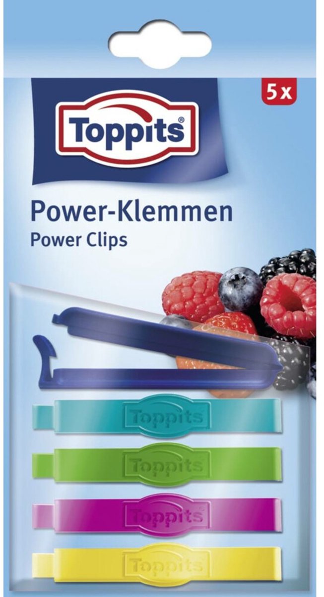 Toppits Diepvries Powerclips 5 stuks