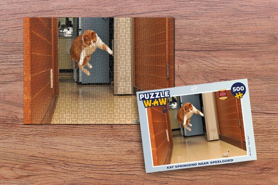 Puzzle Chat - Sauter - Jouets - Jigsaw puzzle - Puzzle 500 pièces - Sinterklaas cadeaux - Sinterklaas for big kids