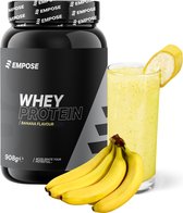 Empose Nutrition Whey Protein - Proteine Poeder - Eiwitpoeder - Eiwitshake - Banaan - 908 gram - 30 shakes