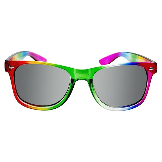 Freaky Glasses - Zonnebril classic model - Festivalbril - Glasses -  Regenboog montuur... | bol.com