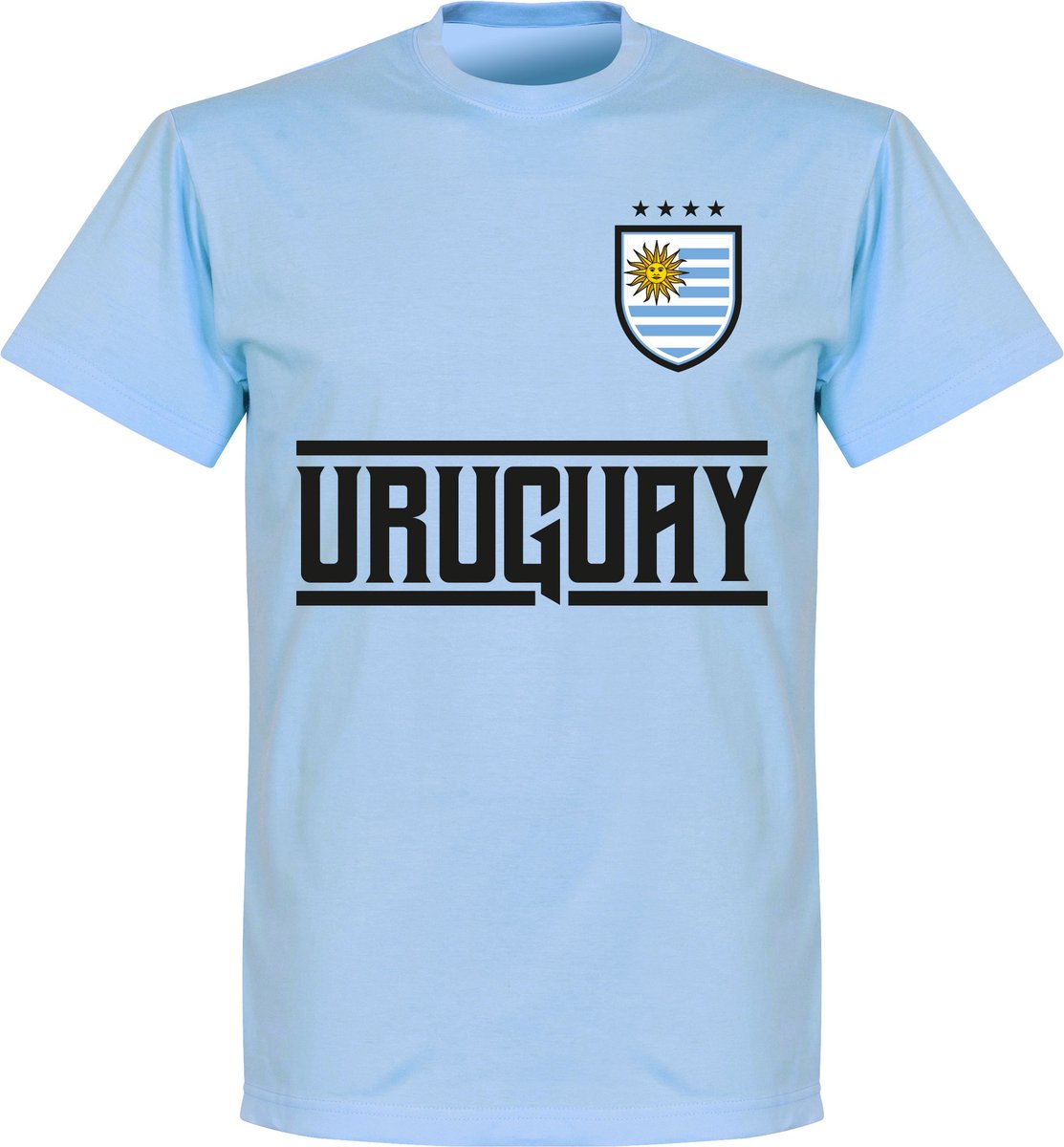 Uruguay Team T-Shirt - Lichtblauw - Kinderen - 116