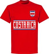 Costa Rica Team T-Shirt - Rood - M