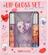 foto van Topmodel Lipgloss-set Meisjes Lichtroze/rood 2 Stuks