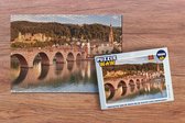 Puzzel Heidelberg - Brug - Water - Legpuzzel - Puzzel 1000 stukjes volwassenen