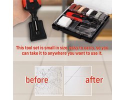Reparatie set voor keramische tegels