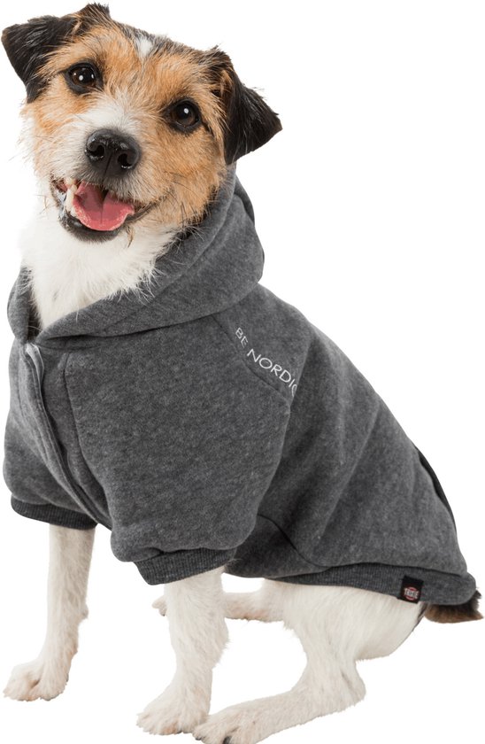 Trixie Be Nordic - Hondentrui - Hoodie Flensburg - Grijs - 62 cm van Trixie — afbeelding 5