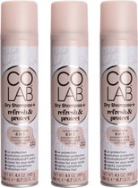 COLAB - Shampooing sec + Refresh & Protect - Lot de 3