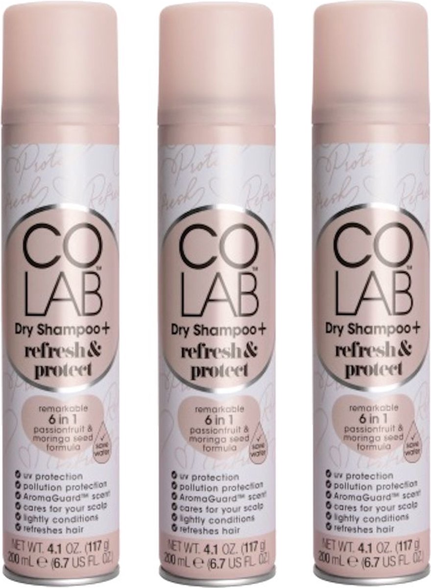 COLAB - Dry Shampoo+ Refresh & Protect - 3 Pak
