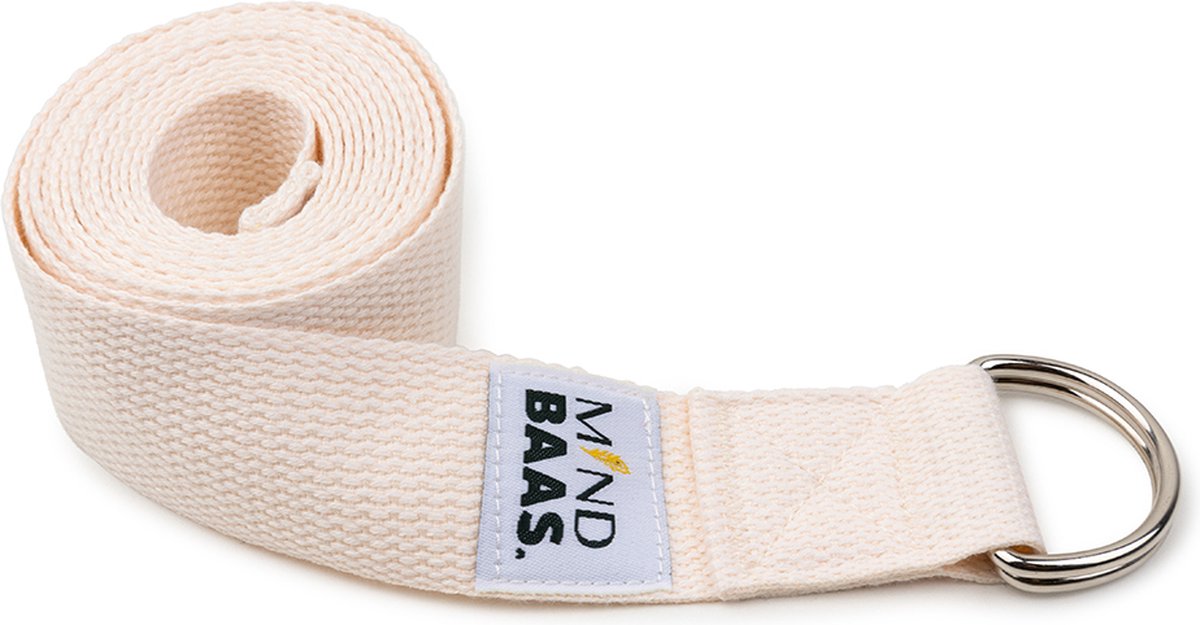 MindBaas - Yoga Riem - Gebroken Wit - 250 cm