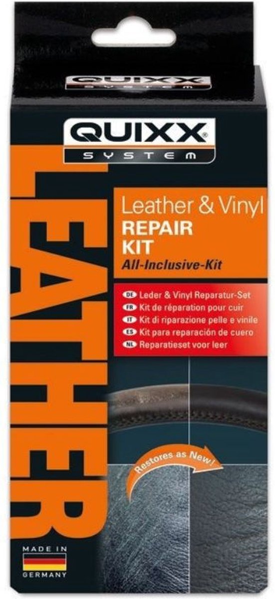 Kit de réparation cuir et Vinyl Quixx / Kit de réparation cuir et