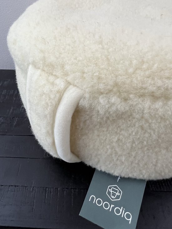 Noordiq - Yoga / Meditatie Kussen - Wol - 30 x 15 cm — afbeelding 3