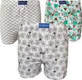 Embrator mannen Boxershorts 3-stuks Loose Fit katoen maat M