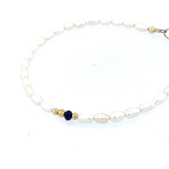 Pat's Jewels - bracelet - bracelet en perles - quartz rose - pierre de naissance octobre