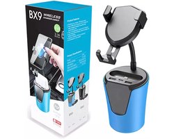 BX9 Auto Telefoonhouder - Auto Accessories - Auto Oplader Draadloos - Universeel Telefoonhouder Auto - Airpods Oplader - Draadloos Opladen Smartphone - Telefoon Houder Met Autolader