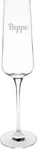 Gegraveerde Champagneglas 27cl Beppe
